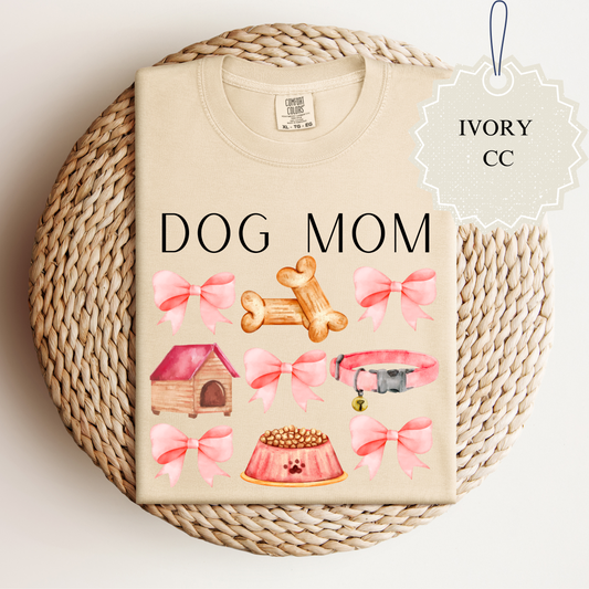 Dog Mom Tee.