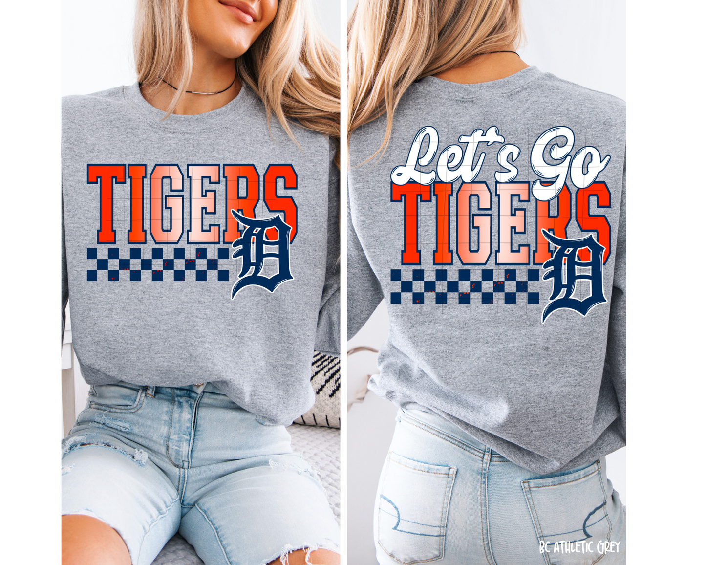 Let's Go Detroit Baseball - Tee