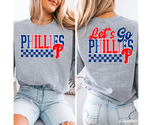 Let's Go Phillies Baseball - Tee