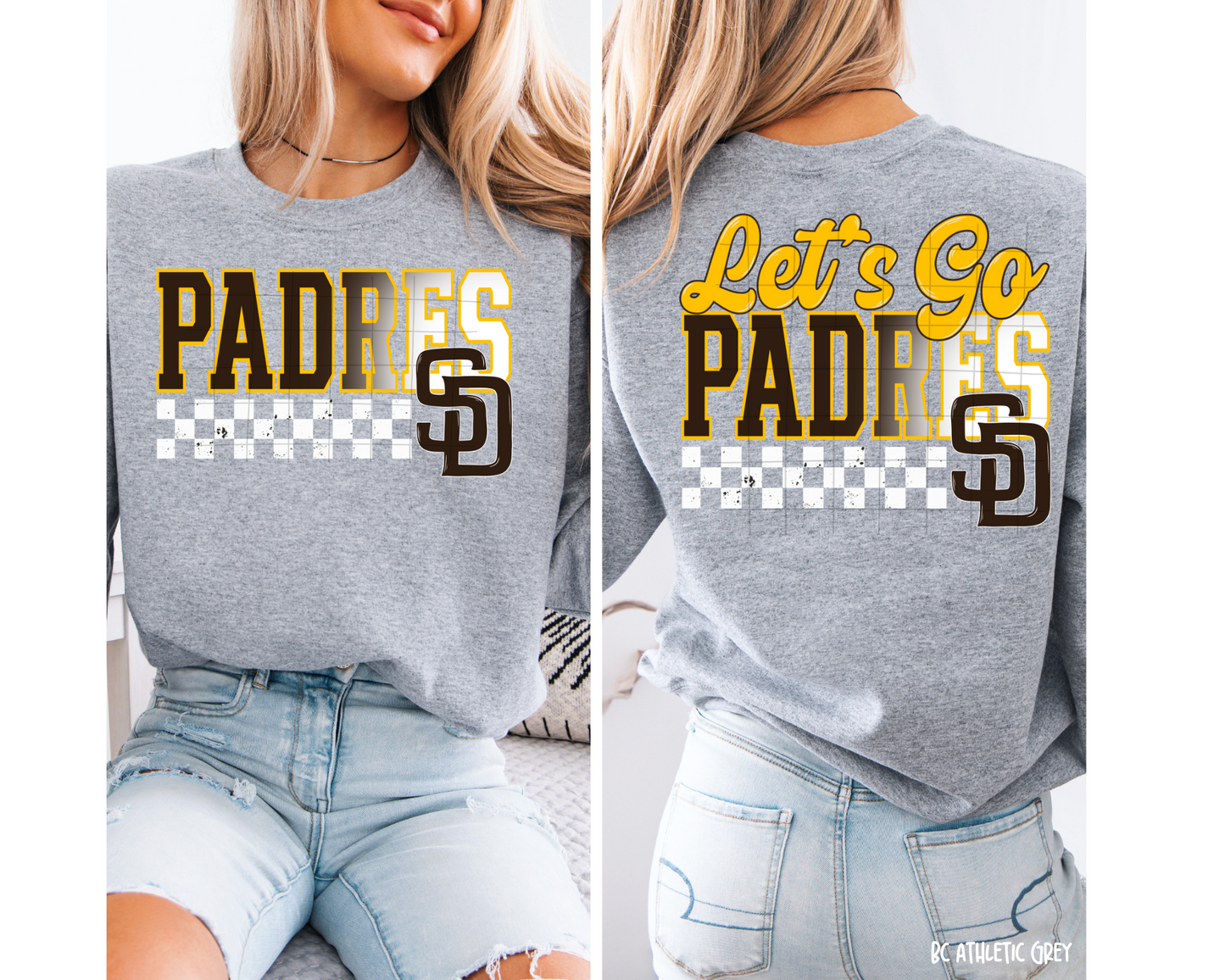 Let's Go Padres Baseball - Tee