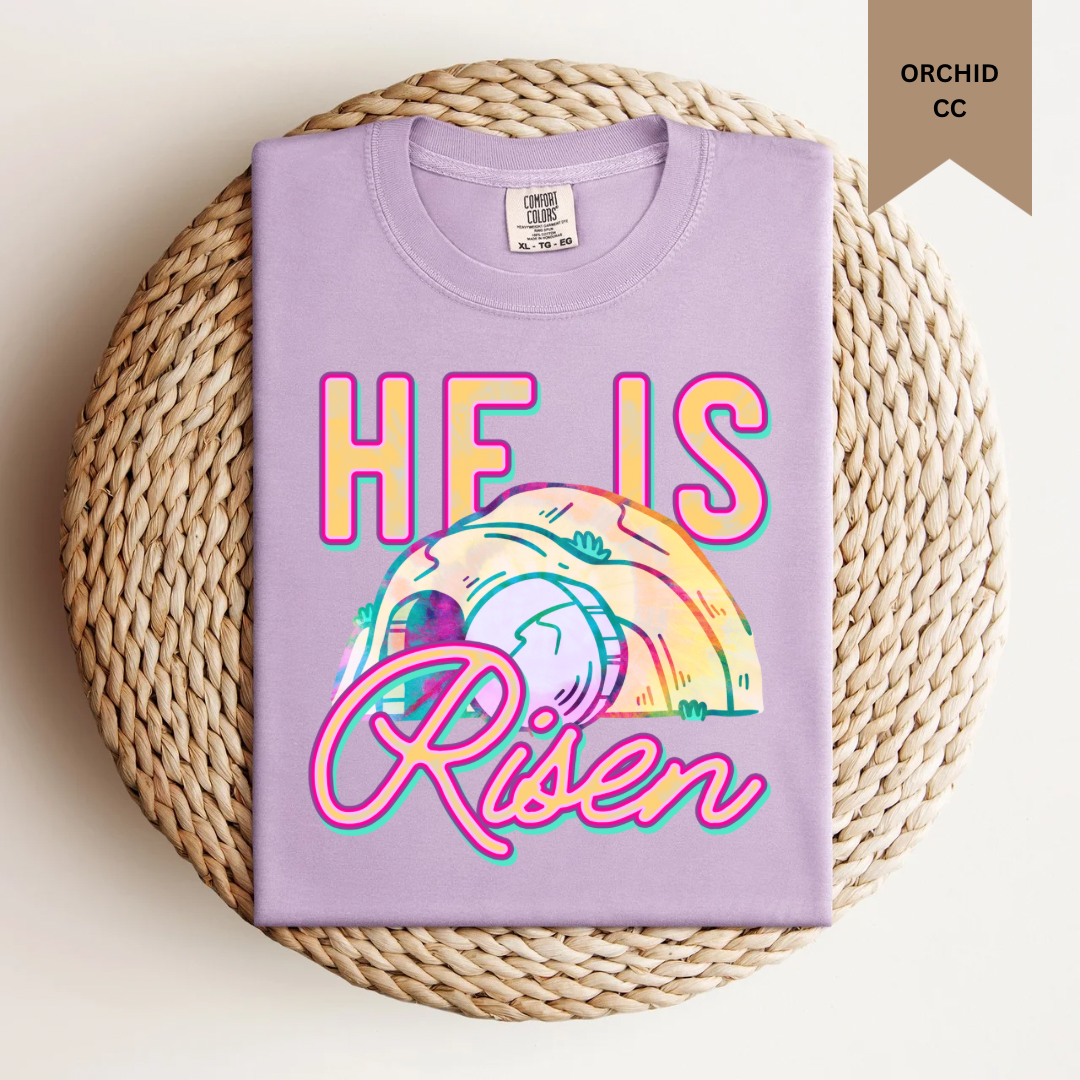 He is Risen Vibrant Tee.