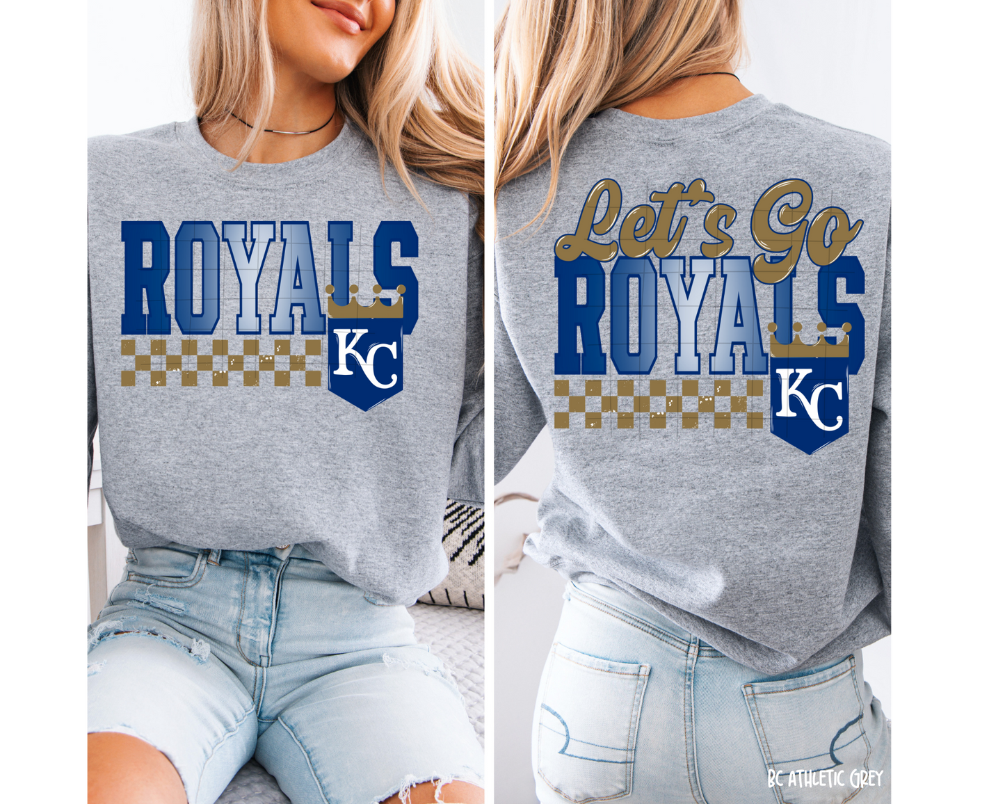 Let's Go Royals Baseball - Tee