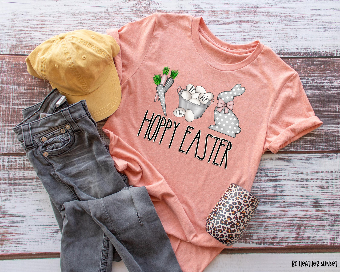 Carrots Bunny, Hoppy Easter - Tee