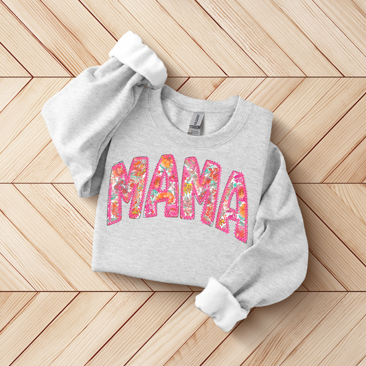 Mama Floral SWEATSHIRT.