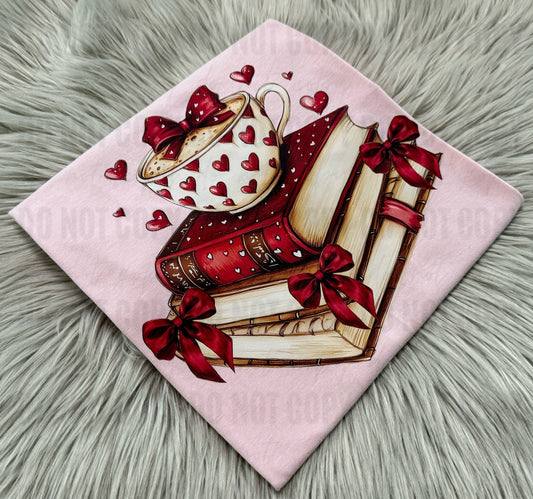 Books and Coffee Valentines - WS