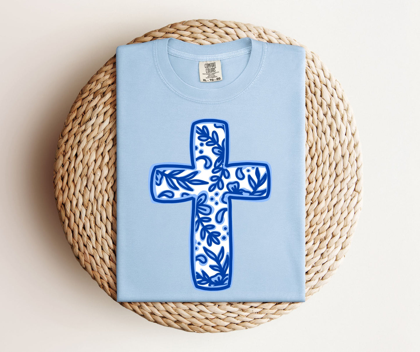 Chinoiserie Cross Tee.