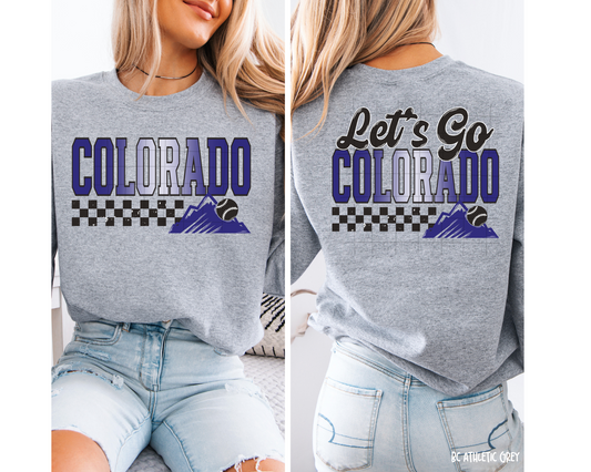 Let's Go Colorado Baseball - Tee