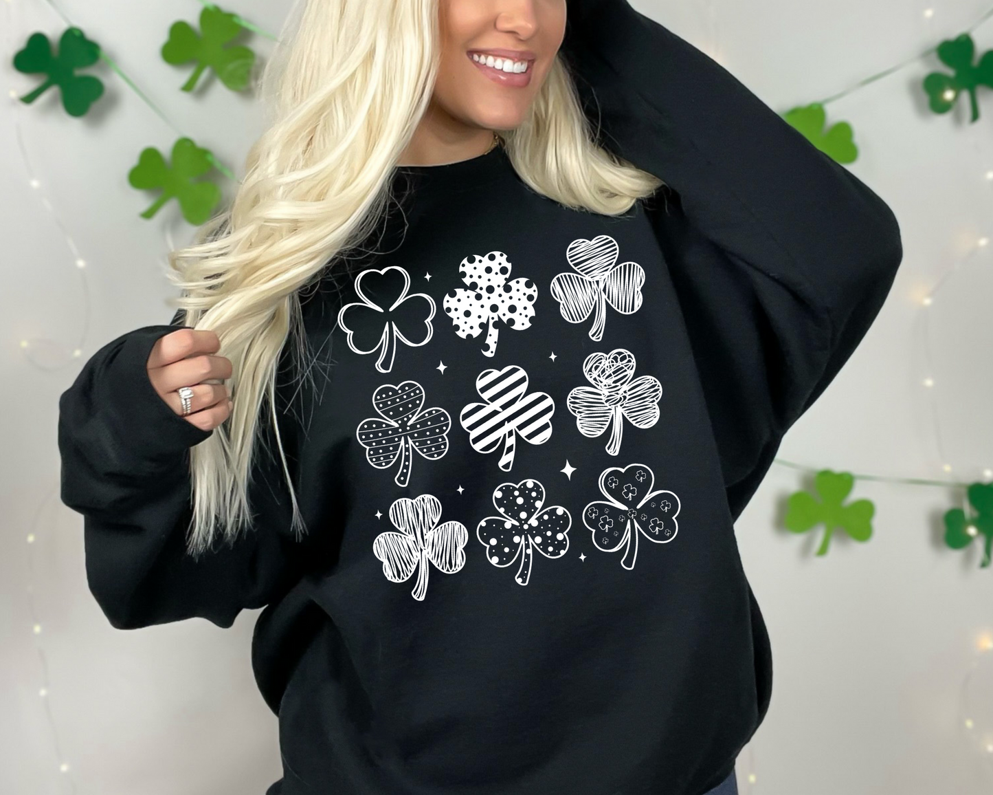 Doodle Clovers - Sweatshirt