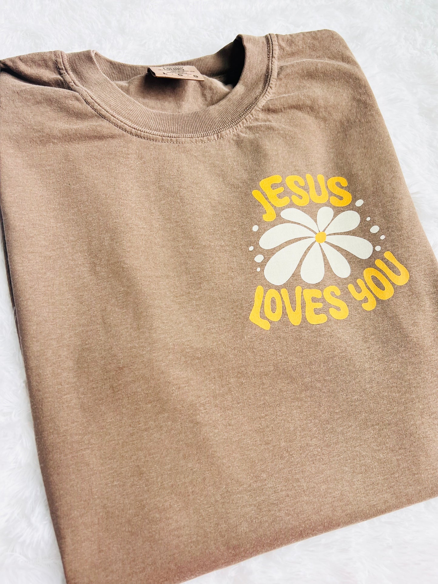 Friend In Jesus Graphic Tee (front and back print) - ROUND 2