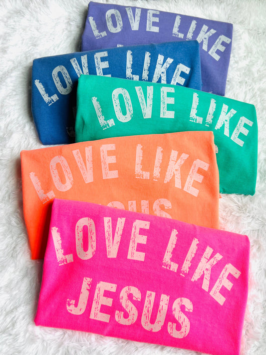 Love Like Jesus YOUTH Graphic Tee - ROUND 2 (closes 3/7)