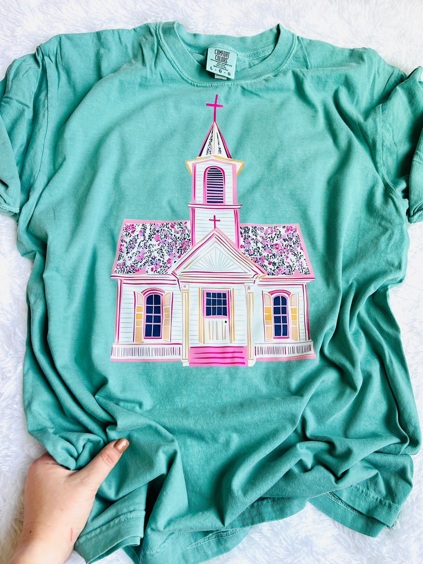 Preppy Church Graphic Tee - ROUND 2 (close 3/7)