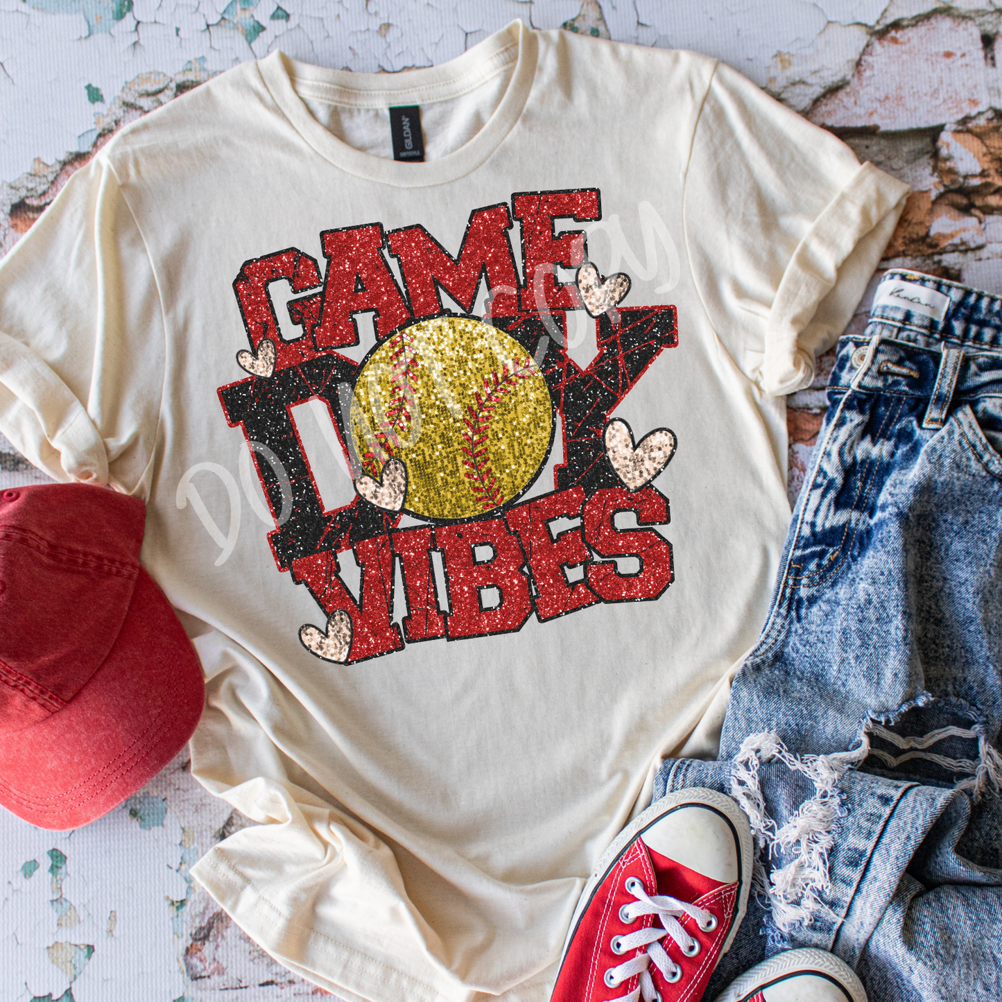 Game Day Vibes Softball - Tee