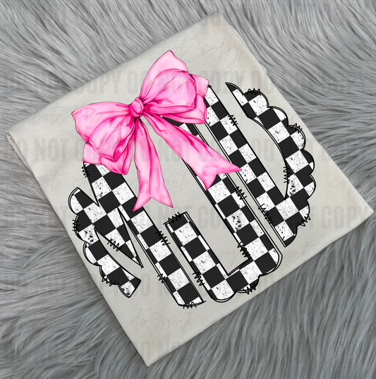 Checkered Monogram - WS