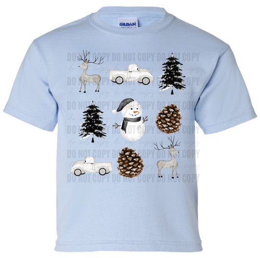 Winter Mashup - Toddler/Youth Tee-WS