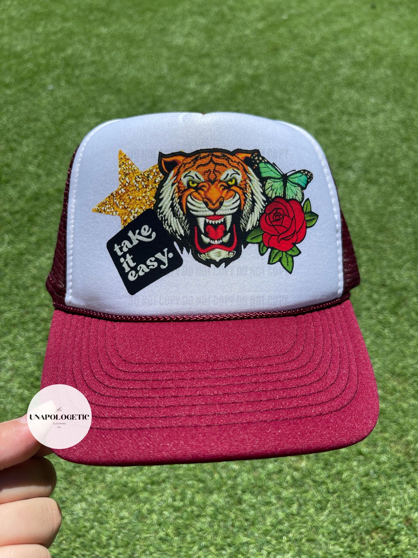 Lion Take it Easy Trucker hat - WS