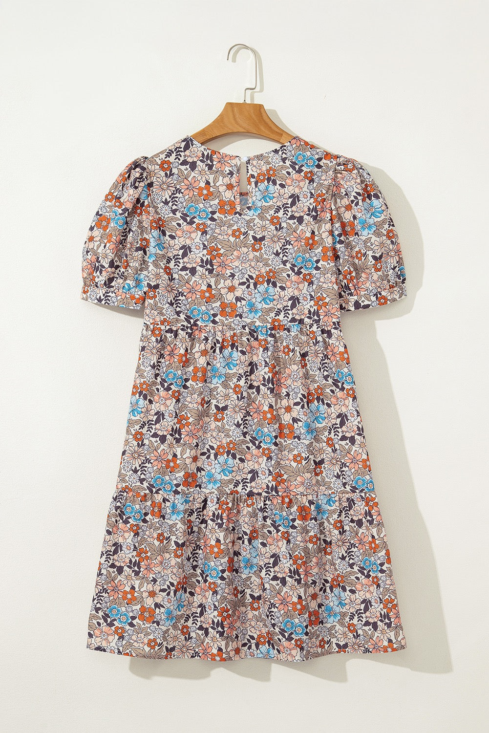 Floral Puff Sleeve Dress March.