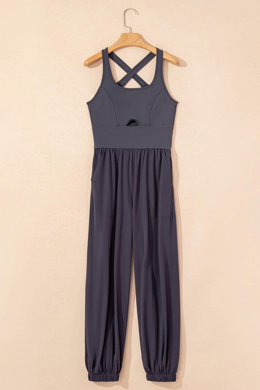 Grey Athletic Jumpsuit RTS