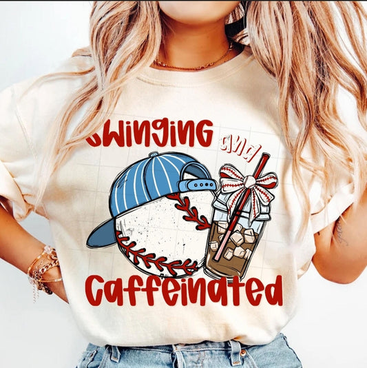 Swinging And Caffeinated - Tee