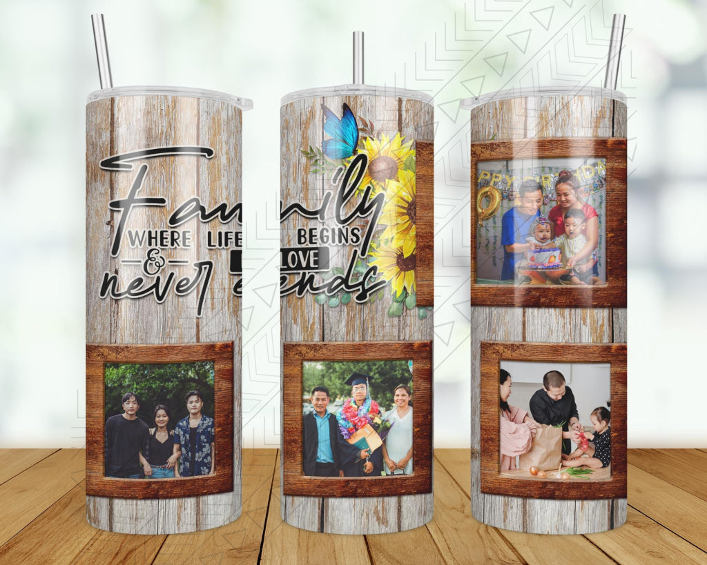 Familu Custom Photos Tumbler