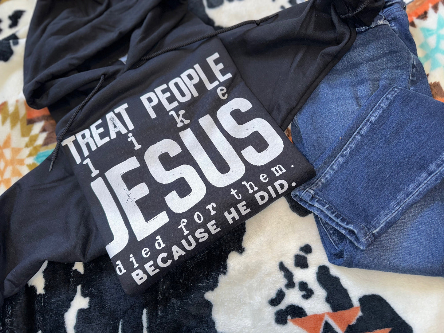 Treat people like Jesus died for them. Because He did.