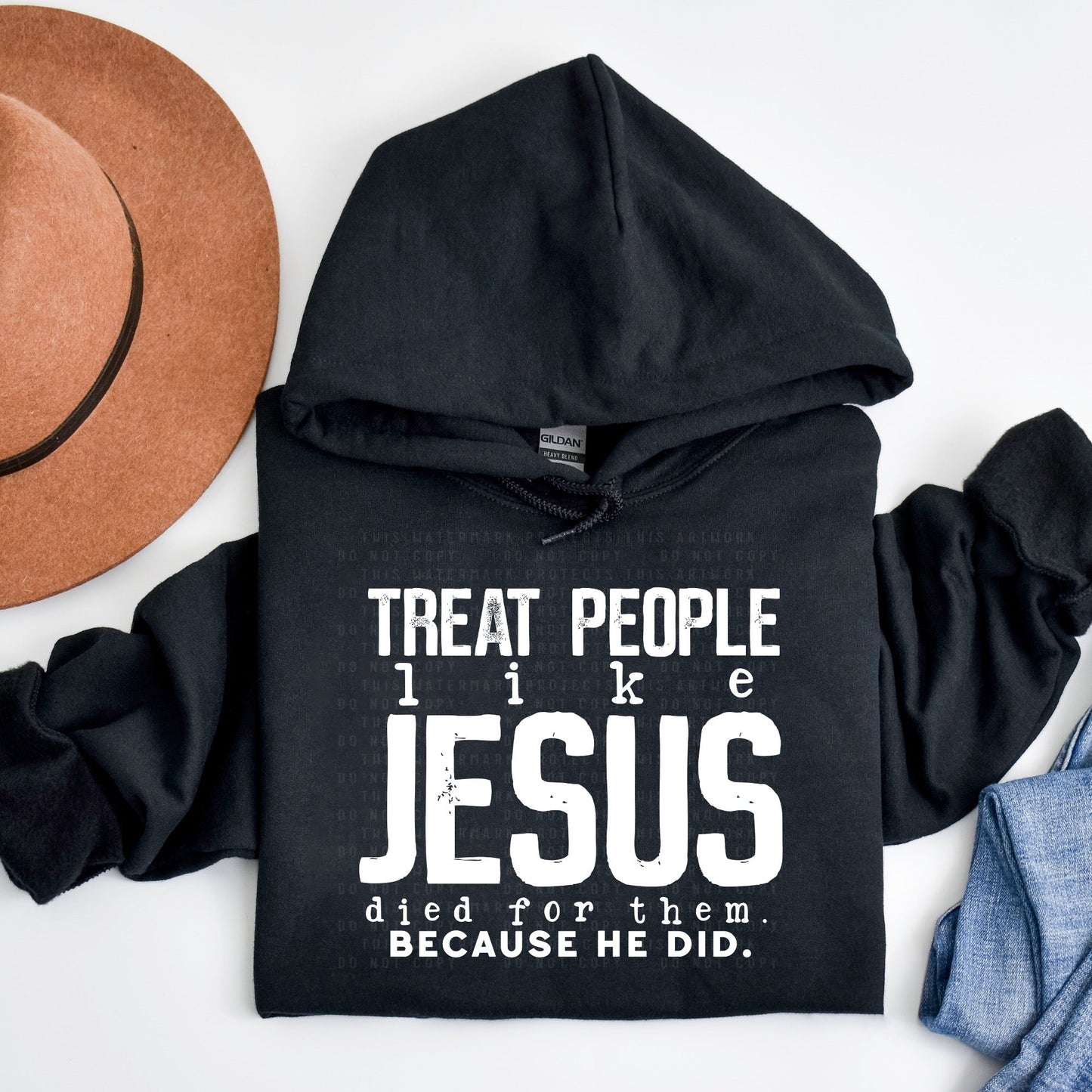 Treat people like Jesus died for them. Because He did.