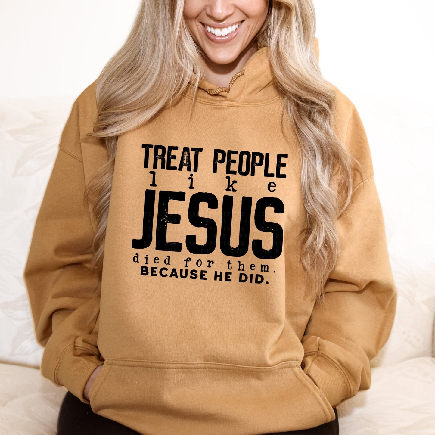 Treat people like Jesus died for them. Because He did.