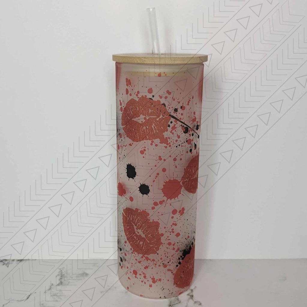 Kiss Me Valentine Tumbler