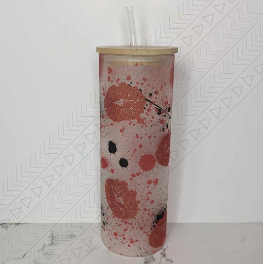 Kiss Me Valentine Tumbler