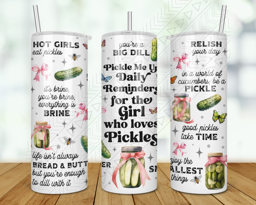 Pickle Me Up Tumbler Tumbler